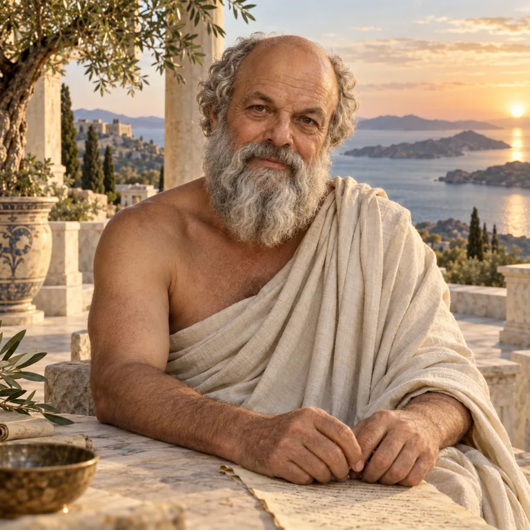 Imagined portrait of Socrates